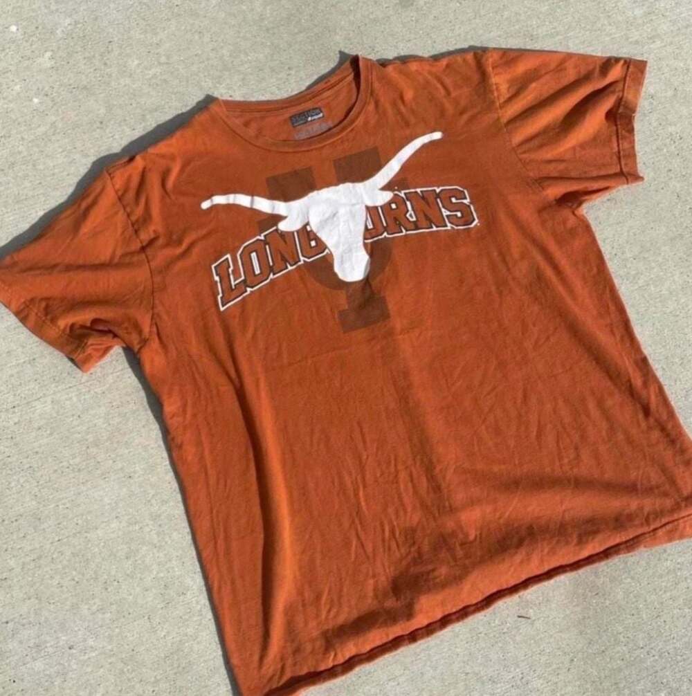 Section 101 Texas Longhorns Graphic T-Shirt Size Large